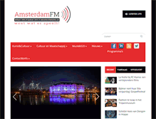 Tablet Screenshot of amsterdamfm.nl